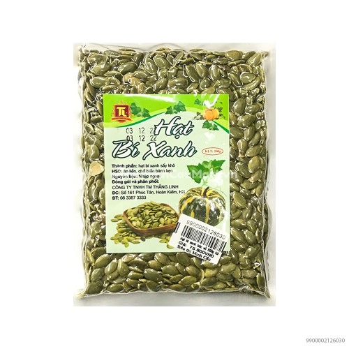 Hạt Bí Xanh Bóc Vỏ 500g Thắng Linh 